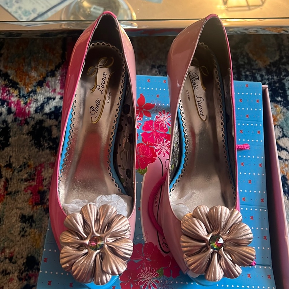 Poetic Licence Pink Heels